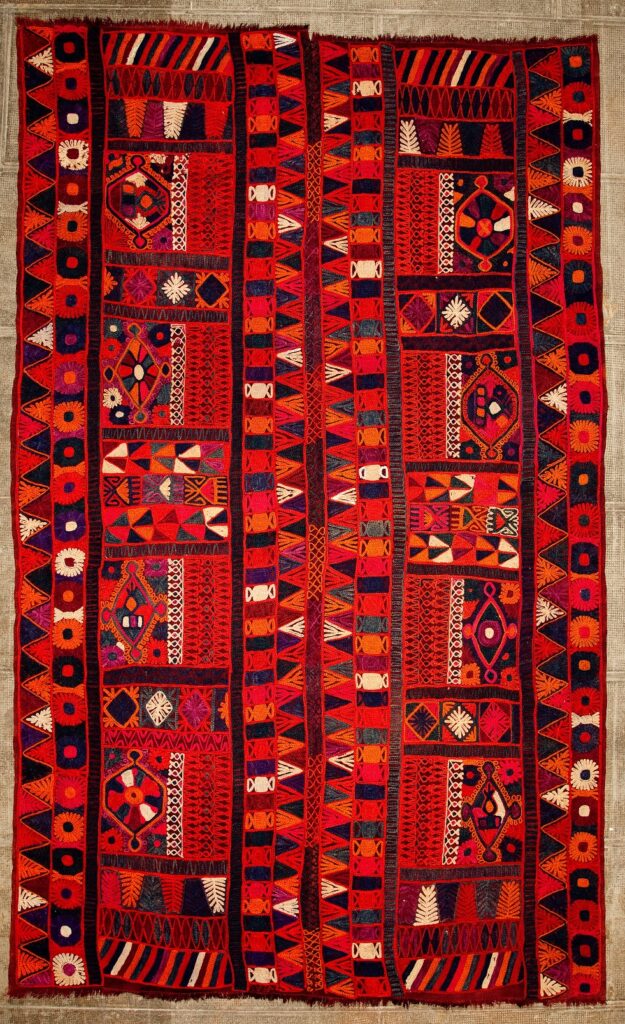 Samawah Rugs Embroidered Wedding Blankets of Southern Iraq – FEEFAA.org