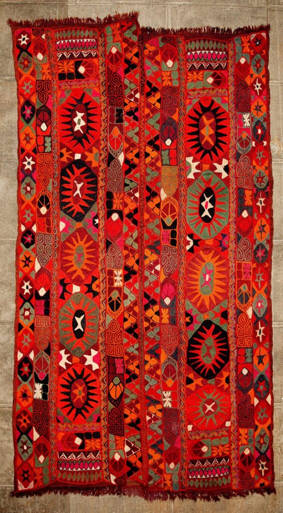 Samawah Rugs Embroidered Wedding Blankets of Southern Iraq – FEEFAA.org