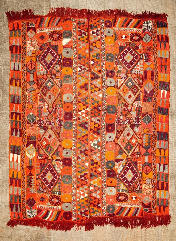 Samawah Rugs Embroidered Wedding Blankets of Southern Iraq – FEEFAA.org